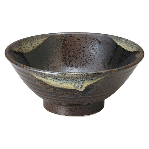 80765-181 美濃益子 5.8そば丼|業務用食器カタログ陶里30号