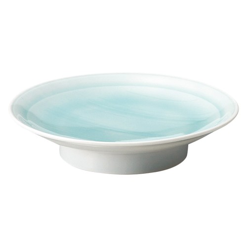 80913-471 青白磁 高台5.0皿|業務用食器カタログ陶里30号