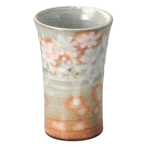 81407-451 御本手秋桜花(コスモス) 一口ビール|業務用食器カタログ陶里30号