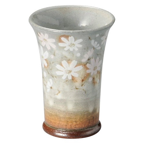 81408-451 御本手秋桜花(コスモス) ビアカップ|業務用食器カタログ陶里30号