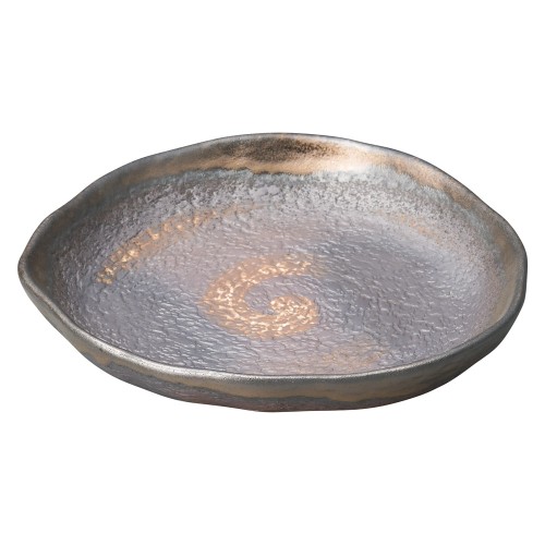 81560-711 金彩 三角プレート(中)|業務用食器カタログ陶里30号