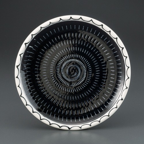 82701-181 黒海パスタ皿|業務用食器カタログ陶里30号