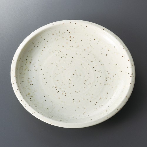 82718-021 ゆずクリーム8.0盛皿|業務用食器カタログ陶里30号