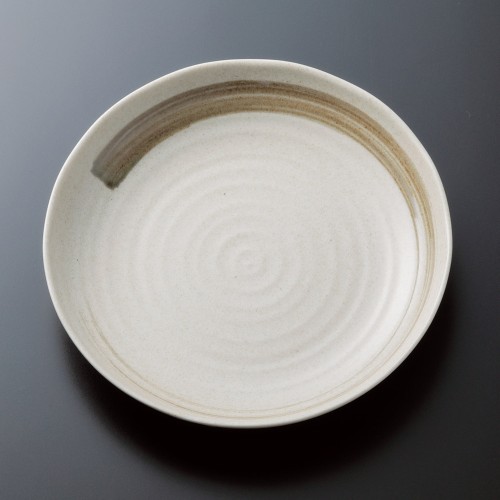 82722-671 織部刷毛砂茶新パスタ|業務用食器カタログ陶里30号