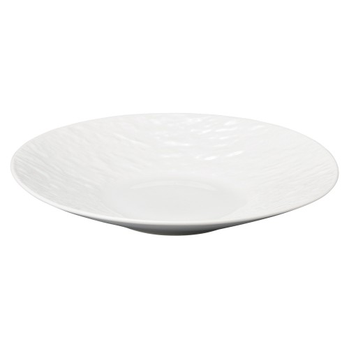 83917-541 ペトラ SX-F22㎝深皿(ホワイト)|業務用食器カタログ陶里30号