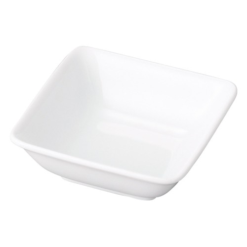 84642-151 スワン角小鉢白|業務用食器カタログ陶里30号