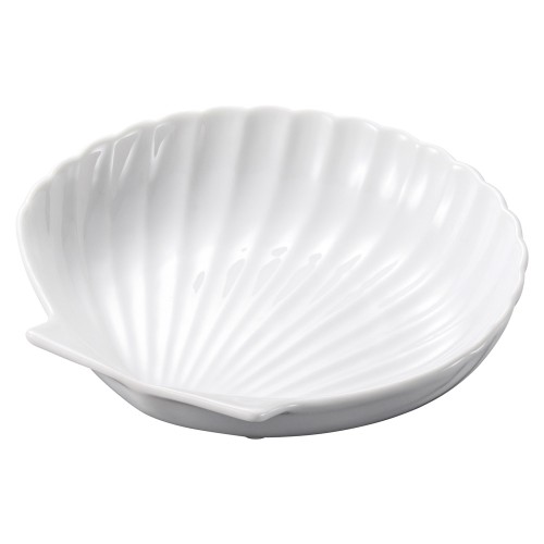 85302-051 白磁シェル6.0サラダ鉢|業務用食器カタログ陶里30号