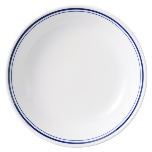 85316-111 ブルーライン5吋取皿|業務用食器カタログ陶里30号