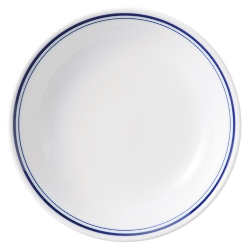 85317-111 ブルーライン5.5吋取皿|業務用食器カタログ陶里30号