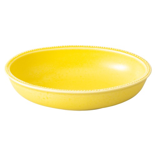 87606-251 ドットカラー イエロー|業務用食器カタログ陶里30号