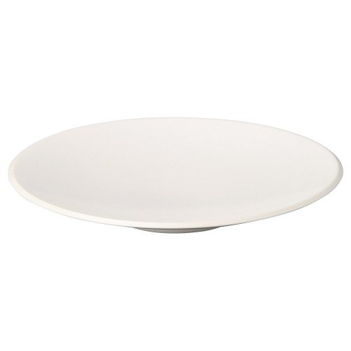 87967-021 スノーホワイト(カルマホワイト) 24.5㎝浅ボール|業務用食器カタログ陶里30号