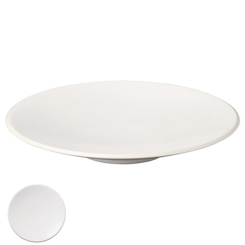 87968-021 スノーホワイト(カルマホワイト) 26㎝浅ボール|業務用食器カタログ陶里30号