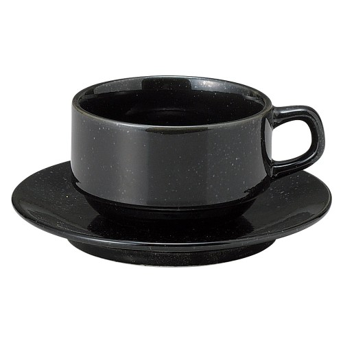 88428-051 黒御影 スタックカプチーノ碗のみ|業務用食器カタログ陶里30号