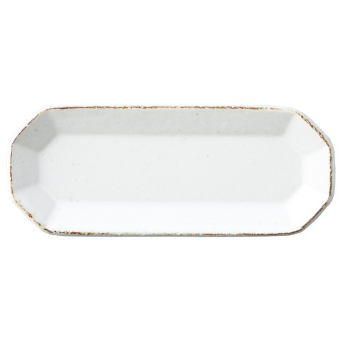 88503-081 アングル ホワイトロングS|業務用食器カタログ陶里30号