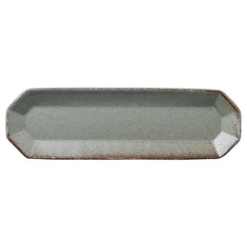 88508-081 アングル グリーンロングL|業務用食器カタログ陶里30号