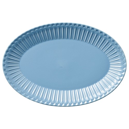 88608-641 スモーキーブルー 31.5㎝プラター|業務用食器カタログ陶里30号