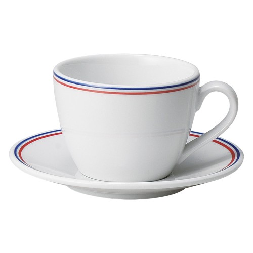 89413-111 リトルフレンチ(アンダーグレーズ加工) 兼用コーヒーソーサー|業務用食器カタログ陶里30号