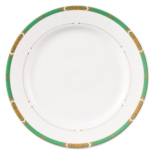 89503-331 グリーンアロー(強化) 9吋ミート皿|業務用食器カタログ陶里30号