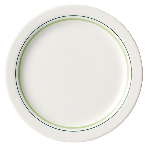 89601-331 グリーンロイヤル 6.5吋パン皿|業務用食器カタログ陶里30号