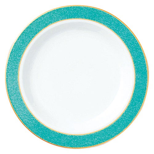 90061-051 エメラルドグリーン 6吋パン皿|業務用食器カタログ陶里30号