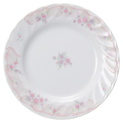 90121-671 プチフラワー 6吋ミート|業務用食器カタログ陶里30号