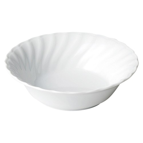90165-671 KWホワイト 6.5吋オートミル|業務用食器カタログ陶里30号