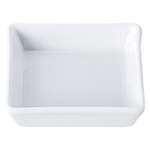90236-111 SQ ピュアホワイト 7.5㎝しょうゆ皿|業務用食器カタログ陶里30号