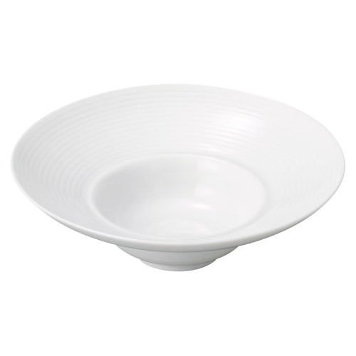 90522-081 白磁 ハット16㎝ボール|業務用食器カタログ陶里30号