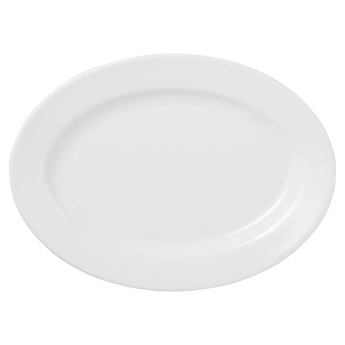 90621-161 BPホワイト リム玉9吋プラター|業務用食器カタログ陶里30号