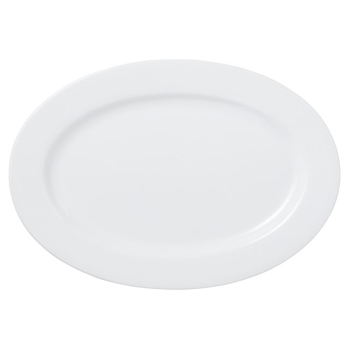 90622-161 BPホワイト リム玉10吋プラター|業務用食器カタログ陶里30号