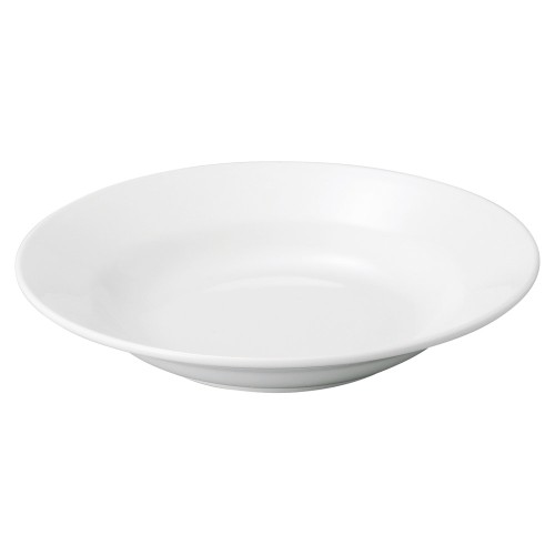 90631-161 BPホワイト リム玉9吋スープ|業務用食器カタログ陶里30号