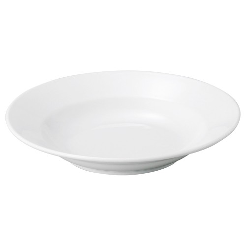 90632-161 BPホワイト リム玉8.5吋スープ|業務用食器カタログ陶里30号