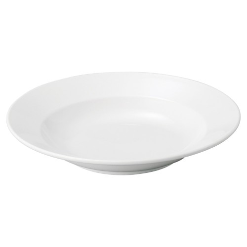 90633-161 BPホワイト リム玉9.5吋スープ|業務用食器カタログ陶里30号