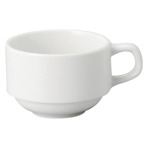90651-161 BPホワイト スタック コーヒー碗|業務用食器カタログ陶里30号