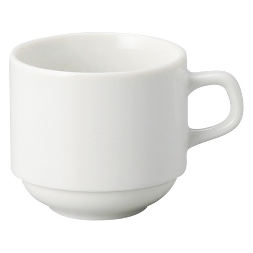 90653-161 BPホワイト スタック カプチーノ碗|業務用食器カタログ陶里30号