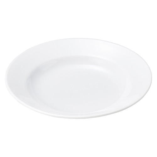 90903-671 営業用白厚口 白玉8吋スープ皿|業務用食器カタログ陶里30号