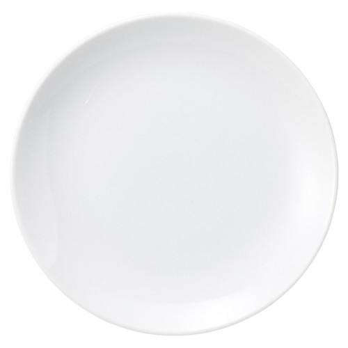 90909-671 営業用白厚口 白玉6 1/2吋メタ丸皿|業務用食器カタログ陶里30号