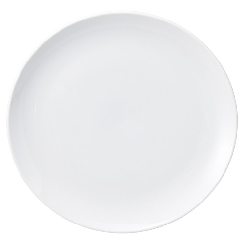 90911-671 営業用白厚口 白玉8吋メタ丸皿|業務用食器カタログ陶里30号