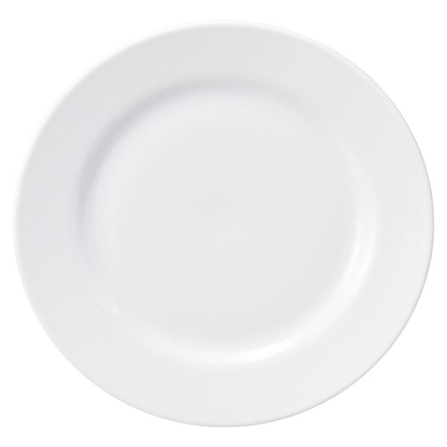 90918-671 営業用白厚口 白玉7 1/2吋リムケーキ皿|業務用食器カタログ陶里30号