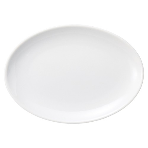 90923-671 営業用白厚口 白玉8吋メタプラター|業務用食器カタログ陶里30号
