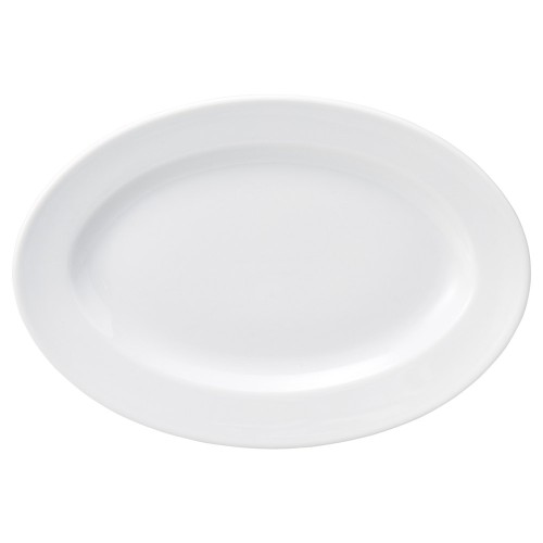90927-671 営業用白厚口 白玉9吋リムプラター|業務用食器カタログ陶里30号