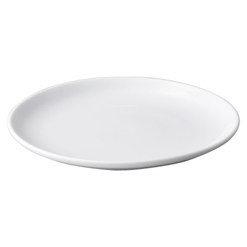91018-021 ローマホワイト 8吋メタ皿|業務用食器カタログ陶里30号