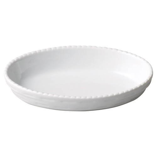 91203-231 VASSANO BUFFET 白磁 スタック楕円型22㎝|業務用食器カタログ陶里30号