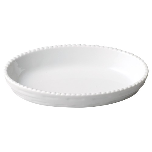 91204-231 VASSANO BUFFET 白磁 スタック楕円型24㎝|業務用食器カタログ陶里30号