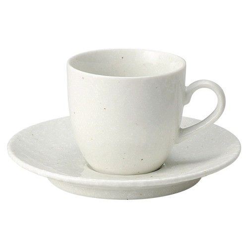 91324-051 白粉引(黒い斑点) 受皿のみ(共通受皿)|業務用食器カタログ陶里30号