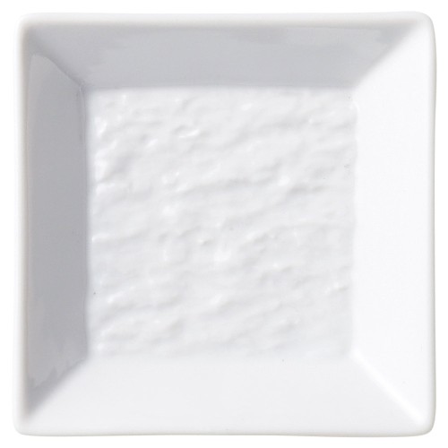 91441-101 フェルゼン(白) 10㎝SP正角皿|業務用食器カタログ陶里30号