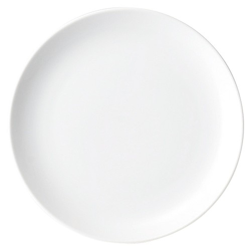92503-021 レーラホワイト 7吋メタ皿|業務用食器カタログ陶里30号