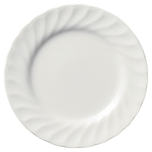 92801-121 NSウェーブ(強化) 17㎝パン皿|業務用食器カタログ陶里30号