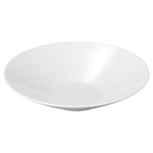 92910-181 アイリス(ホワイト) 21㎝浅ボール|業務用食器カタログ陶里30号