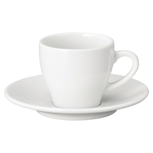 92918-181 アイリス(ホワイト) 受皿|業務用食器カタログ陶里30号